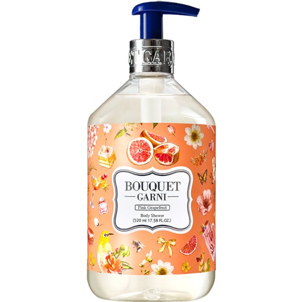 Bouquet Garni - Fragranced Body Shower - 520ml - Pink Grapefruit