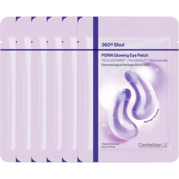 CENTELLIAN 24 - 360º Shot PDRN Glowing Eye Patch 6 Pairs - 36.6g