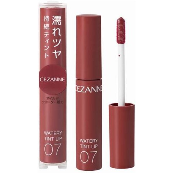 CEZANNE - Watery Tint Lip - 4g - 07 Bitter Red