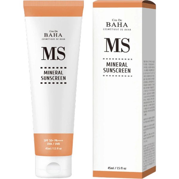 Cos De BAHA - Mineral Sunscreen SPF50+ PA++++ (MS) - 45ml
