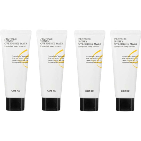 COSRX Full Fit Propolis Honey Overnight Mask - 60ml (4ea) Set