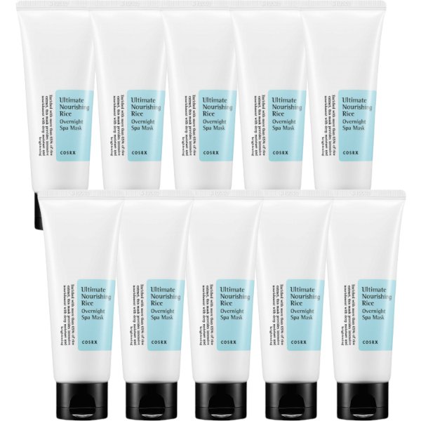 COSRX Ultimate Nourishing Rice Overnight Spa Mask - 60ml (10ea) Set