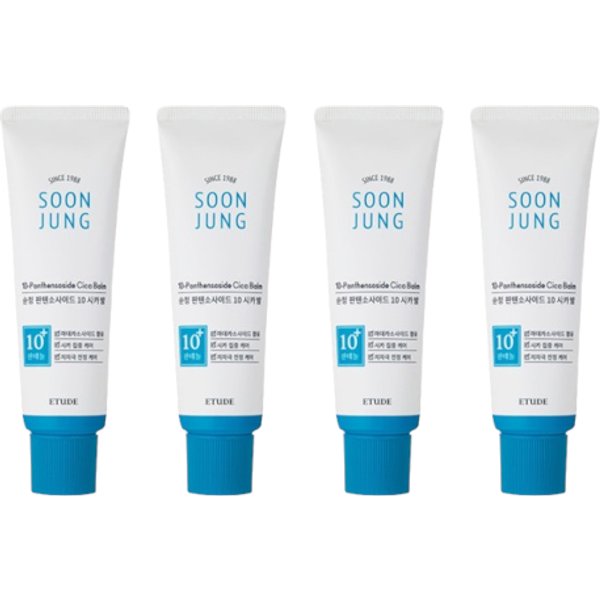 ETUDE - Soon Jung 10-Panthensoside Cica Balm - 50ml (4ea) Set