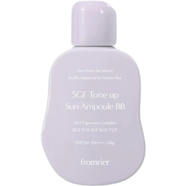 fromrier - 5GF Tone up Sun Ampoule BB SPF50+ PA+++ - 60g - Bora