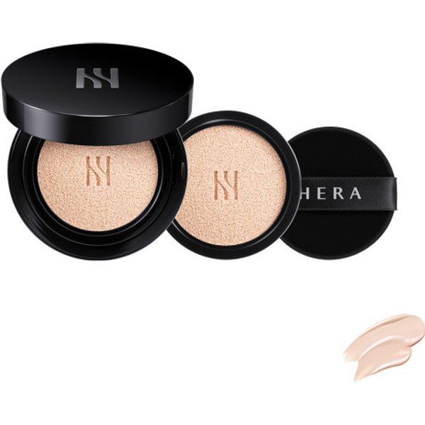 HERA - Black Cushion Foundation SPF34 PA++ - 15g x 2 - 17C1 Petal Ivory