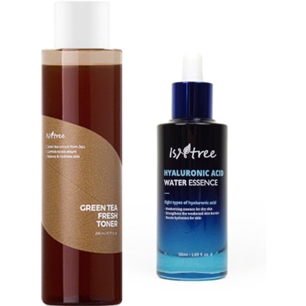 Isntree - Green Tea x Hyaluronic Acid Set