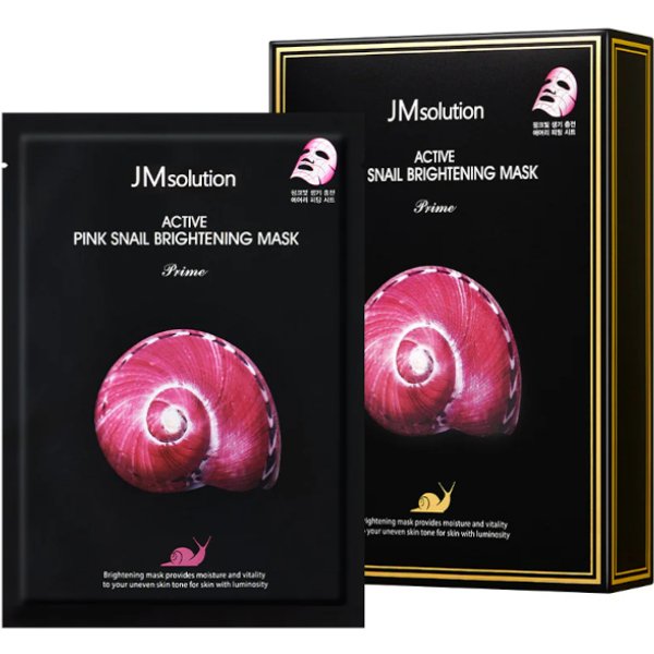 JMsolution -Active Pink Snail Brightening Mask Prime - 10pezzi