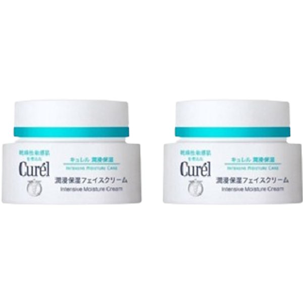 Kao Curel Intensive Moisture Care Moisture Cream - 40 g - 2pcs