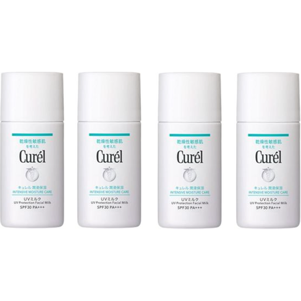 Kao - Curel Intensive Moisture Care UV Protection Facial Milk SPF30 PA+++ - 30ml (4ea) Set