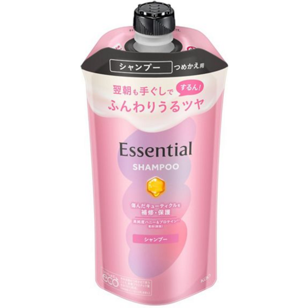 Kao - Essential Soft & Shiny Shampoo Refill - 300ml