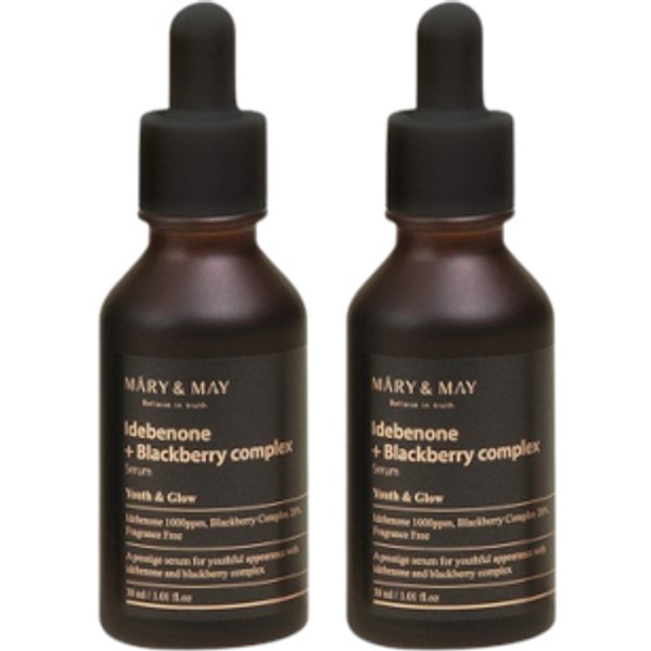 Mary&May Idebenone+Blackberry Complex Serum - 30ml (2ea) Set