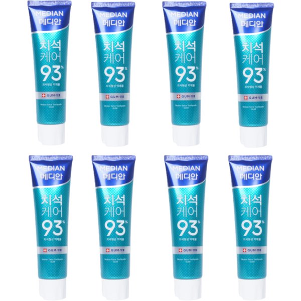 Median - Dental IQ Toothpaste -120g - Gingivitis Prevention (8ea) Set