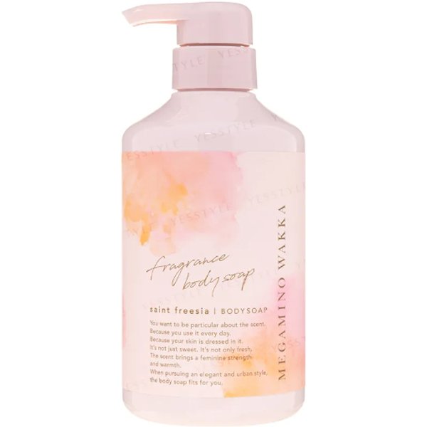 Megamino Wakka - Saint Freesia Fragrance Body Soap - 480ml