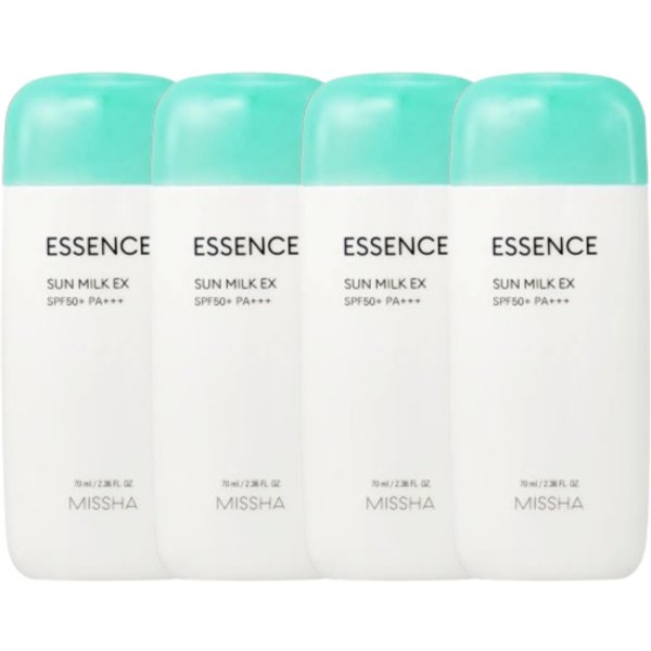 MISSHA - All Around Safe Block Essence Sun Milk EX (4cad.) Set