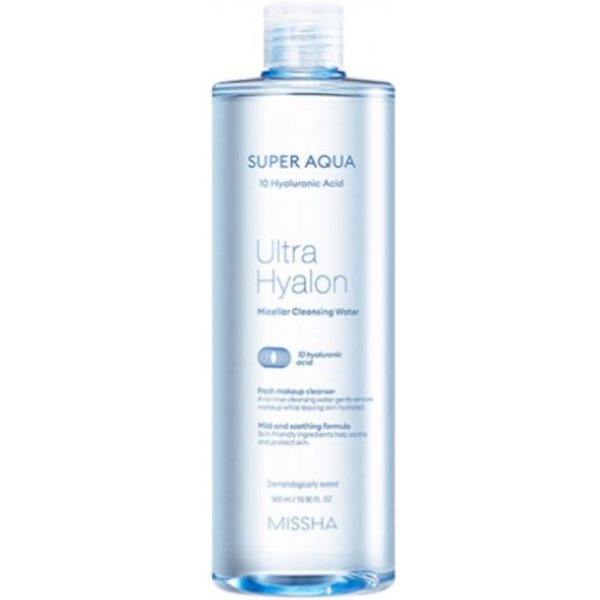 MISSHA - Super Aqua Ultra Hyalon Micellar Cleansing Water - 500ml