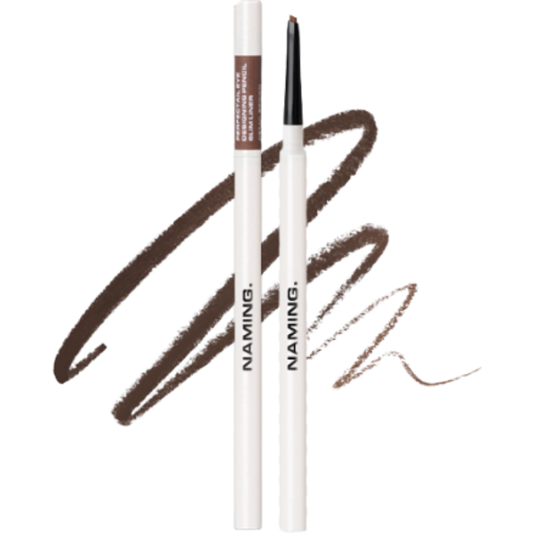 NAMING - Perfectail Eye Designing Pencil Slim Liner - 0.04g - Detail Brown