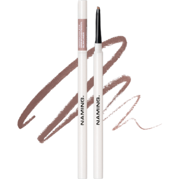NAMING - Perfectail Eye Designing Pencil Slim Liner - 0.04g - Greyish Mauve