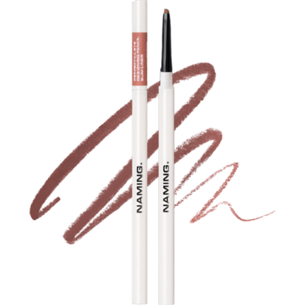 NAMING - Perfectail Eye Designing Pencil Slim Liner - 0.04g - Rose Ash Brown