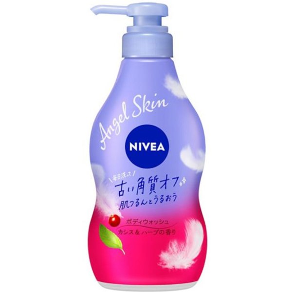NIVEA Japan - Angel Skin Body Wash Blackcurrant & Herb Scent - 480ml