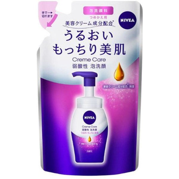NIVEA Japan - Clear Beauty Weak Acid Foam Face Wash Refill - 130ml