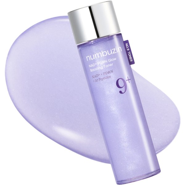 numbuzin - No.9+ NAD+ PDRN Glow Boosting Toner - 150ml