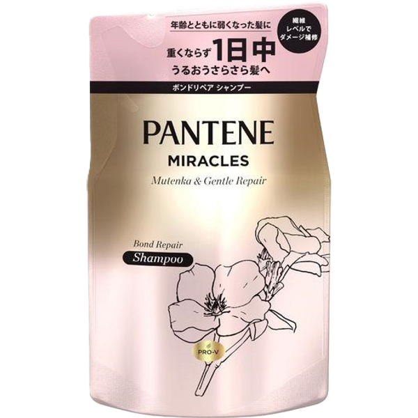 Pantene Japan - Miracles Mutenka & Gentle Repair Shampoo Refill - 350g