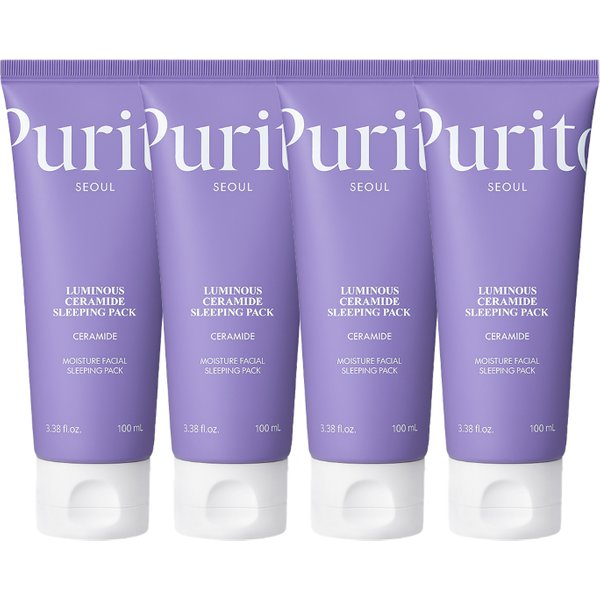 Purito SEOUL - Dermide Cica Barrier Sleeping Pack - 80ml (4ea) Set
