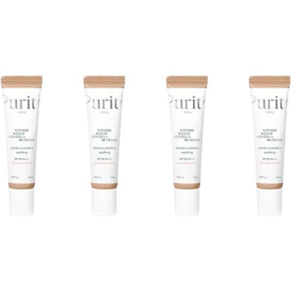 Purito SEOUL - Wonder Releaf Centella BB Cream SPF 30 PA++++ - 30ml - #23 Natural Beige (4ea) Set
