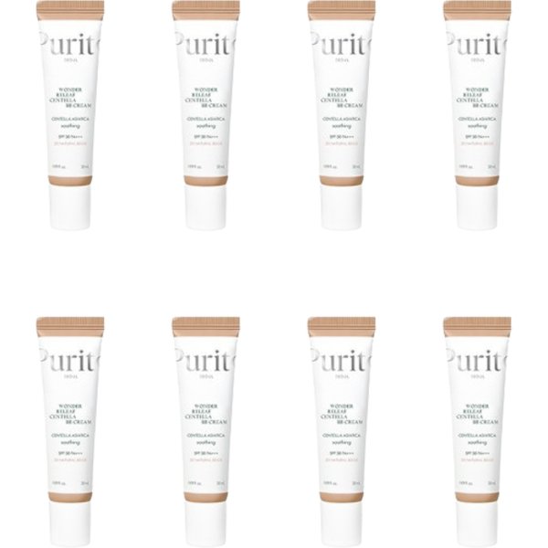 Purito SEOUL - Wonder Releaf Centella BB Cream SPF 30 PA++++ - 30ml - #23 Natural Beige (8ea) Set