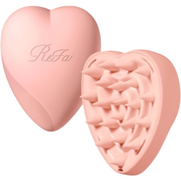 ReFa - Heart Brush for Scalp RS-AQ - 1pezzo - Mat Rose