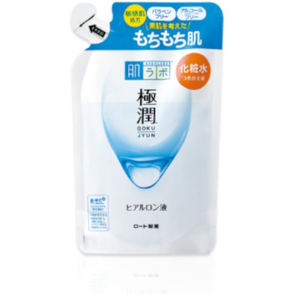 Rohto Mentholatum - Hada Labo Gokujyun Hyaluronic Acid Lotion Refill - Moist - 170ml