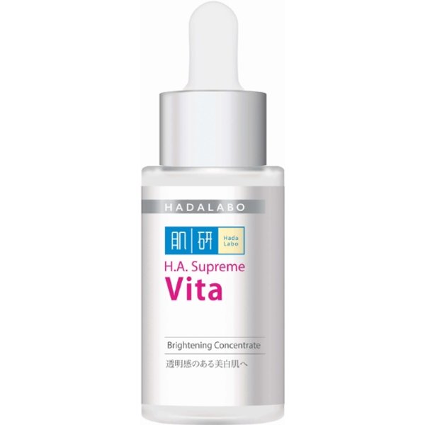 Rohto Mentholatum - Hada Labo H.A. Supreme Vita Brightening Concentrate Serum (For Deep Hydration & Whitening) - 30ml