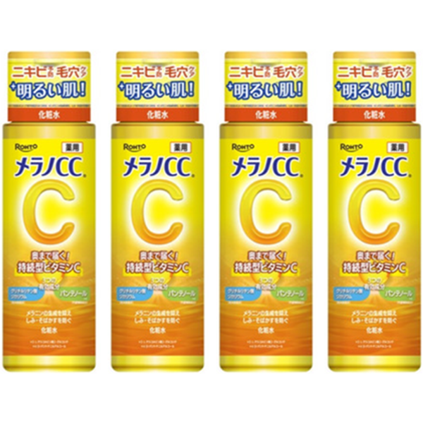 Rohto Mentholatum - Melano CC Brightening Lotion (Japan Version) - Normal - 170ml (4ea) Set