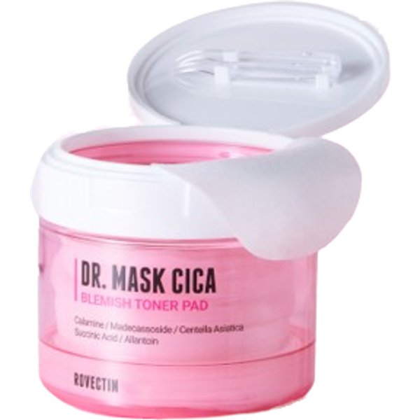 ROVECTIN - Dr. Mask Cica Blemish Toner Pad - 160ml (60cuscinetti+10cuscinetti)