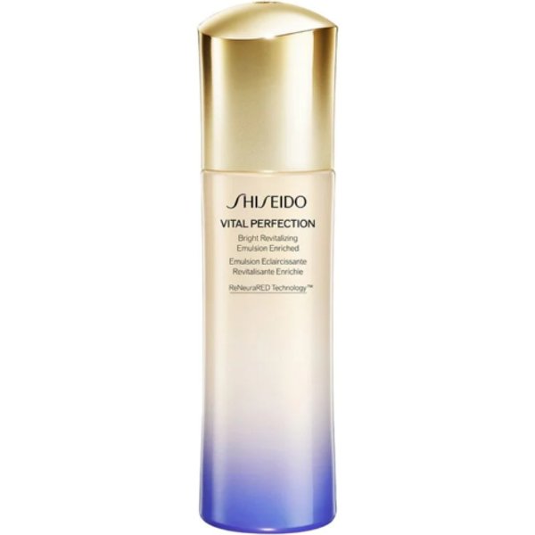 Shiseido - VITAL PERFECTION Bright Revitalizing Emulsion Enriched - 100ml