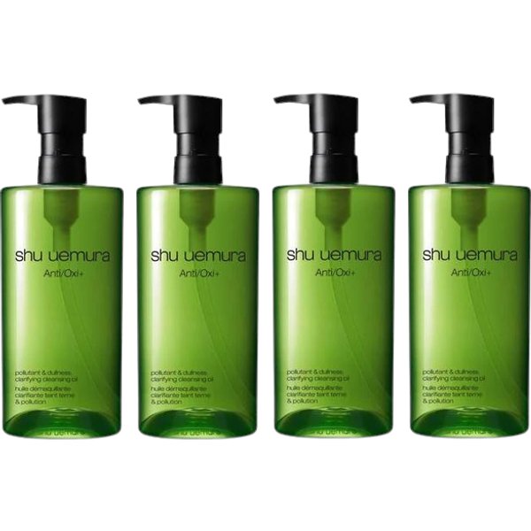 Shu Uemura Anti/Oxi+ Pollutant & Dullness Clarifying Cleansing Oil - 450ml (4ea) Set