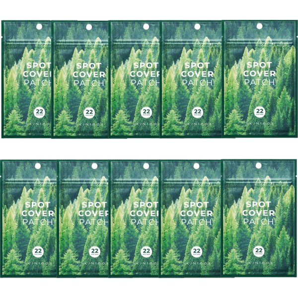 SKIN1004 Madagascar Centella Tea-Trica Spot Cover Patch - 22 patches (10ea) Set