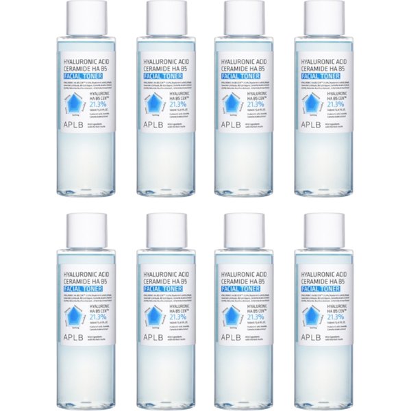 APLB - Hyaluronic Acid Ceramide HA B5 Facial Toner - 160ml (8ea) Set