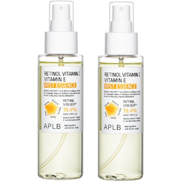 APLB - Retinol Vitamin C Vitamin E Mist Essence - 105ml (2ea) Set