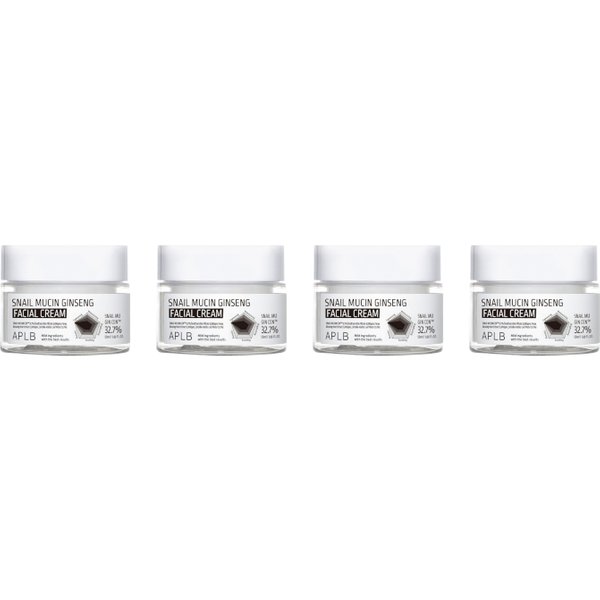 APLB - Snail Mucin Ginseng Facial Cream - 55ml (4ea) Set