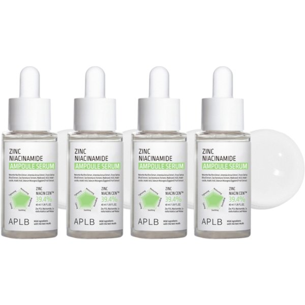 APLB - Zinc Niacinamide Ampoule Serum - 40ml (4ea) Set