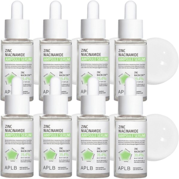 APLB - Zinc Niacinamide Ampoule Serum - 40ml (8ea) Set