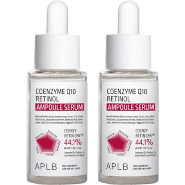 APLB - Coenzyme Q10 Retinol Ampoule Serum - 40ml (2ea) Set