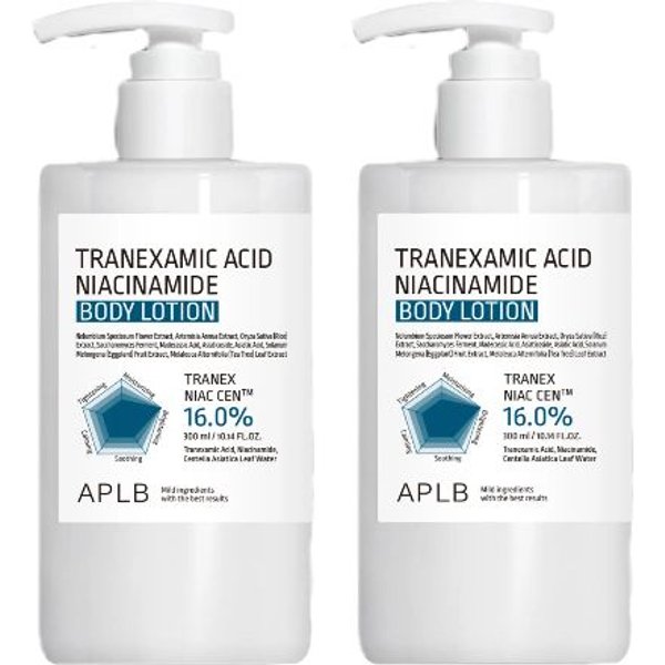 APLB - Tranexamic Acid Niacinamide Body Lotion - 300ml (2ea) Set