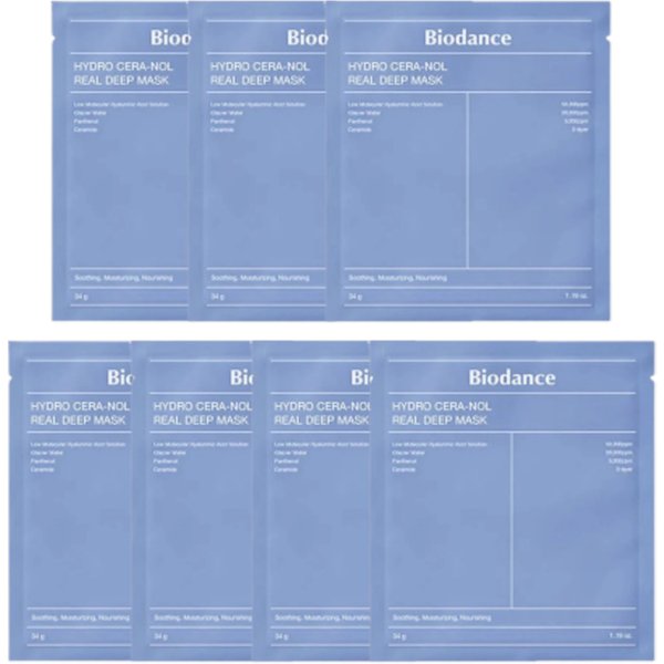 Biodance - Hydro Cera-Nol Real Deep Mask - 1pc (7ea) Set