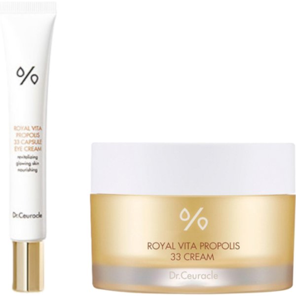Dr.Ceuracle - Royal Vita Propolis 33 Cream + Capsule Eye Cream Set