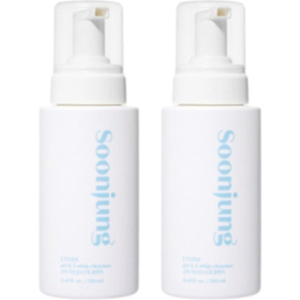 ETUDE - Soon Jung pH 6.5 Whip Cleanser (2023 New Version) - 250ml (2ea) Set