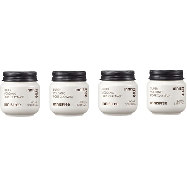 innisfree - Super Volcanic Pore Clay Mask - 100ml (4ea) Set