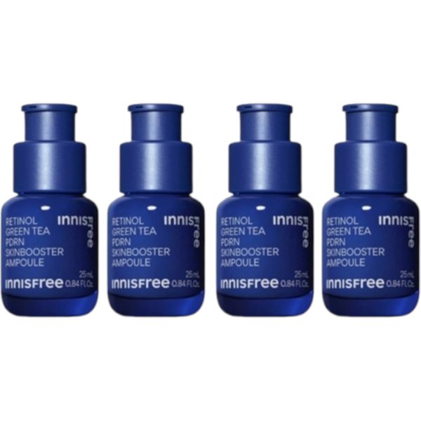 innisfree - Retinol Green Tea PDRN Skin Booster Ampoule - 25ml (4ea)