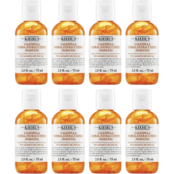 Kiehls - Calendula Herbal-Extract Alcohol-Free Toner - 75ml (8ea) Set